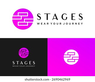 A simple and luxurious monogram S letter logo design for beauty and fashion businesses.

