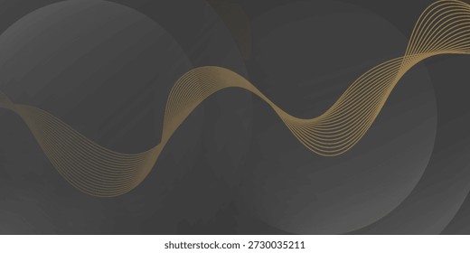 Diseño abstracto de lujo simple con una ligera superposición de EPS oro 10