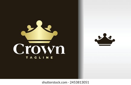 the simple luxury crown logo