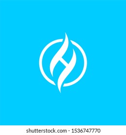 simple luxury h logo designs