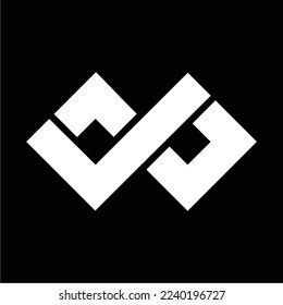 un sencillo logotipo de lujo en blanco y negro con la letra inicial x, adecuado para empresas que enfatizan la sencillez y el lujo