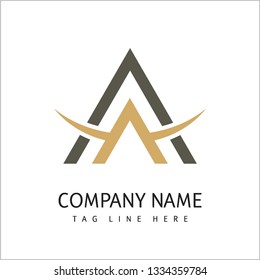 Simple luxury logo design