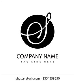 Simple luxury logo design