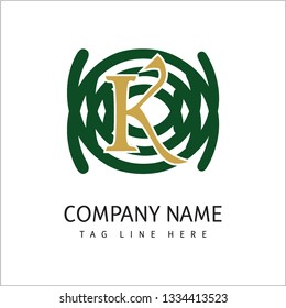 Simple luxury logo design