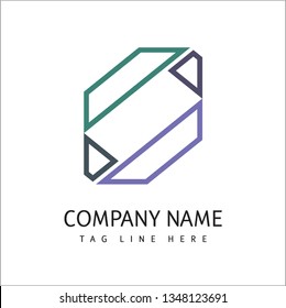 Simple luxury logo design