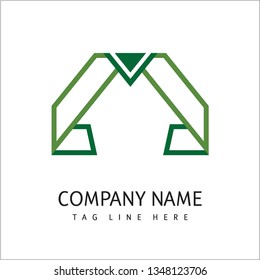 Simple luxury logo design