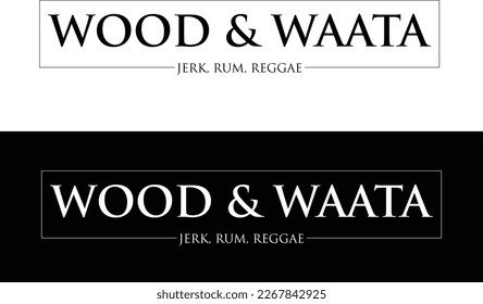 simple and luxury restaurant logo