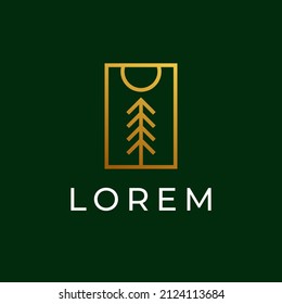 Simple and Luxury Tree Logo Design Ideas