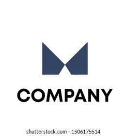 simple M logo design vector. M modern sign template . M symbols