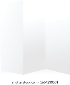 A simple magazine vector mock-up design