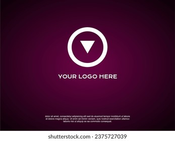 Simple magenta color background wallpaper, centre centre elliptical fountain fill. From inside to outside, old dark colour to blackout, elegant modern, opening presentation of company logo to public