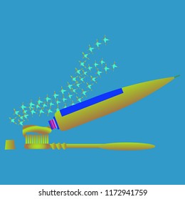 Simple magian background dental tooth seamless.