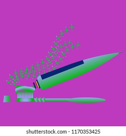 Simple magic background dental tooth seamless.