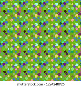 Simple magic background dental tooth seamless.