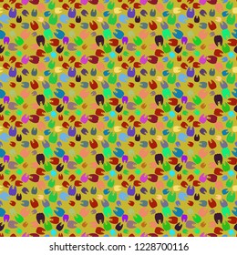 Simple magic background dental tooth seamless.