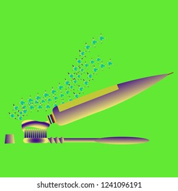 Simple magic background dental tooth seamless.