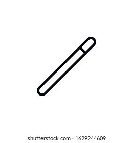 Simple magic wand line icon. Stroke pictogram. Vector illustration isolated on a white background. Premium quality symbol. Vector sign for mobile app and web sites.