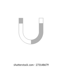 A simple magnet icon.