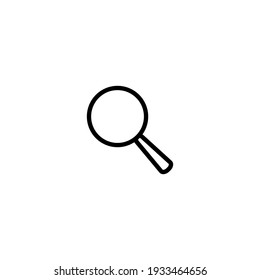 simple magnifying glass icon, vector illustration