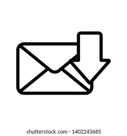 Simple Mail and Envelope Vector Design Template