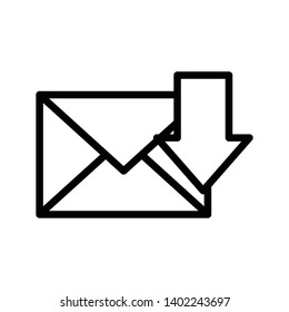 Simple Mail and Envelope Vector Design Template