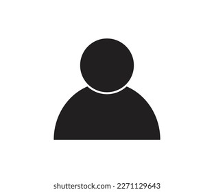 Simple man icon design vector tamplate