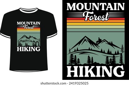 I'm a simple man I like coffee and hiking. T-shirt. Keep It Simple And Go hiking T shirt Design,  funny hiking T shirt Design, Vector hiking T shirt design, camping shirt, camping