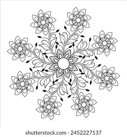 Simple Mandala Art Pattern And Designs for free download