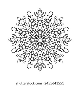 simple mandala art, yoga logo design and henna design
