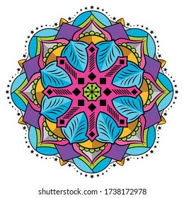 Simple mandala. Beautiful Mandalas. Mandala vector.