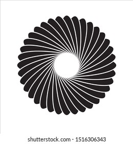simple mandala black and whte pattern