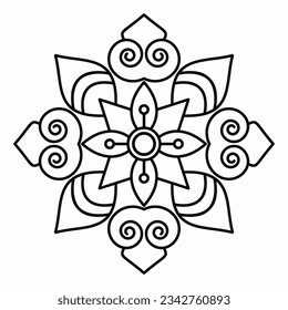  Simple Mandala Coloring Book  for Adults and Kids with Fun Ayeshi