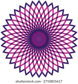 Simple Mandala Design in Illustrator Modern vector illustration representing tips and tricks concept with creative idea and knowledge theme. Perfect for education, tutorials, blogs, and digital  .eps