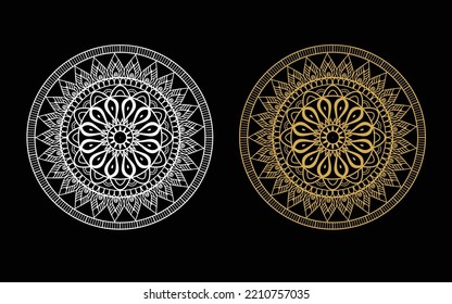 Simple Mandala Design Royalty Free Vector Images