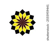 Simple Mandala designs and Vector illustration for coloring books, decorations etc.