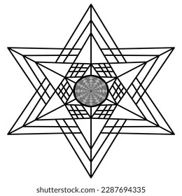 Simple Mandala Shape for coloring.oriental pattern, vector illustration. Islam, Arabic, Indian, moroccan,spain, turkish, pakistan, chinese, mystic, ottoman motifs.
