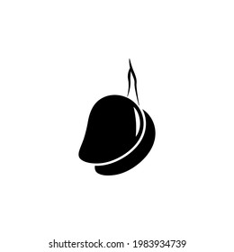 icono simple de mango. diseño plano diseño aislado diseño simple