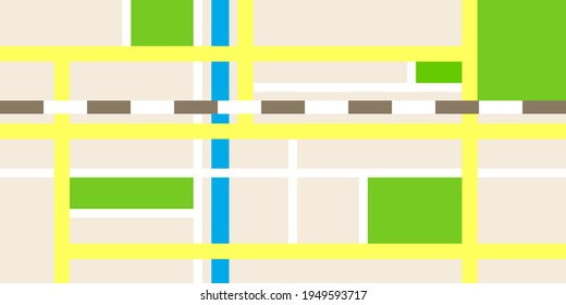 Simple map image background design illustration material