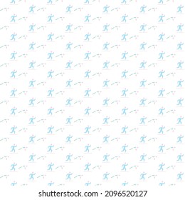 Simple marathon pattern design and background art