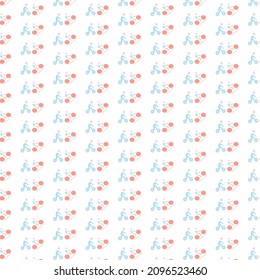 Simple marathon pattern design and background art