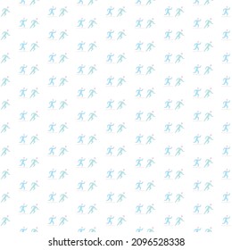 Simple marathon pattern design and background art