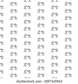 Simple marathon pattern design and background art
