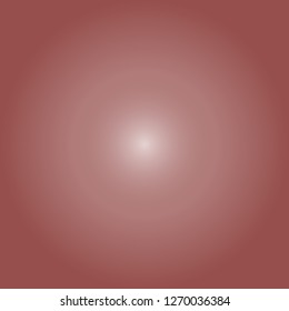 Simple MARSALA brown color themed metal radial gradient texture in square illustration in vector.