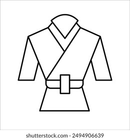 diseño simple del icono del Vector de las artes marciales