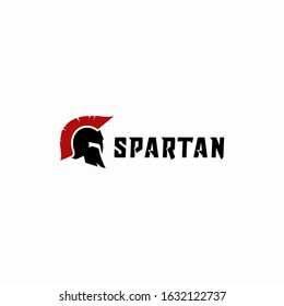 simple and masculine SPARTAN logo