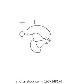 Simple mask icon design template