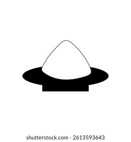 Simple matcha vector illustration, tea ceremony