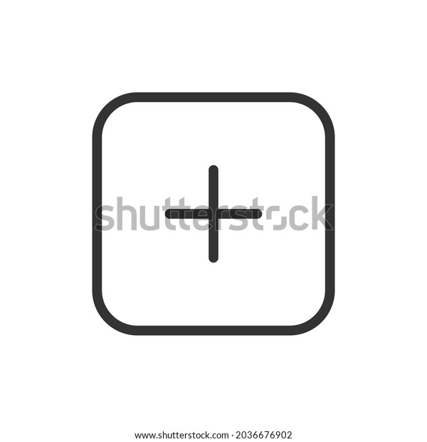 Simple math line icon. Premium
symbol in stroke style. Design of math icon. Vector
illustration.