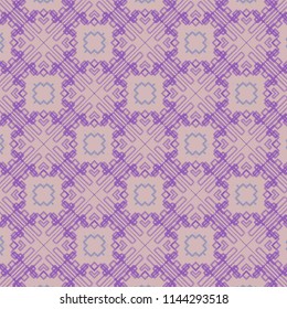 simple mauve and blue painted squares with watercolor texture in a repeating pattern. for textile, fabric, backgrounds, wallpapers and surface designs, pattern swatch at eps. file