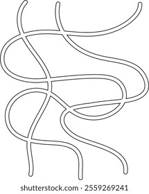 Simple Maze Element For Kids